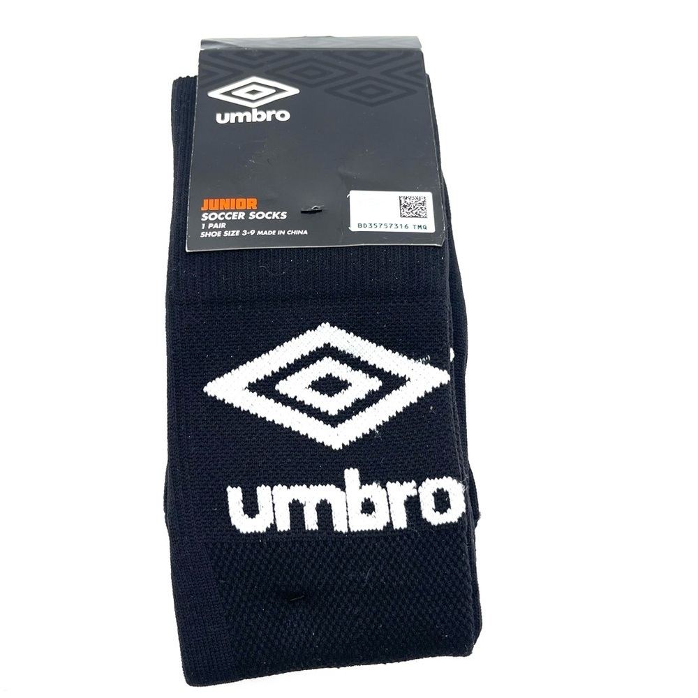 Umbro Black Soccer Socks
